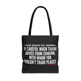 TRADING PLACES TOTE BAG