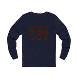 COUNT IT ALL JOY-RBG UNISEX LONG SLEEVE T-SHIRTS