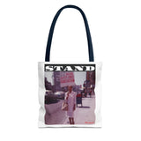 STAND - WHITE TOTE BAG