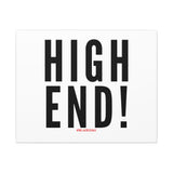 HIGH END BLACK CANVAS ART
