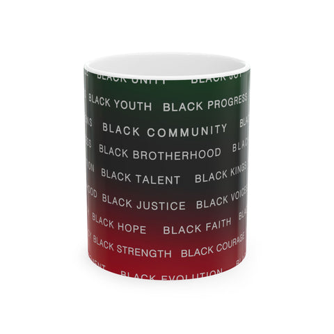 BLACK MAGIC - RBG CERAMIC MUG WHITE 110Z, 150Z