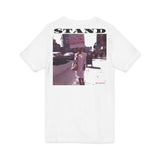 STAND - BLACK UNISEX V-NECK T-SHIRT