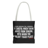 TRADING PLACES TOTE BAG