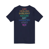 MEANING OF PRIDE UNISEX V-NECK T-SHIRTS