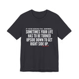 UPSIDE DOWN UNISEX SHORT SLEEVE T SHIRTS