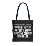 SPRING CLEANING TOTE BAG