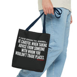 TRADING PLACES TOTE BAG