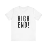 HIGH END BLACK UNISEX SHORT SLEEVE T-SHIRTS