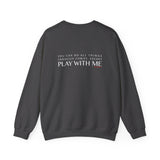 YOU CAN DO ALL THINGS - WHITE UNISEX SWEATSHIRT