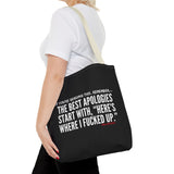 BEST APOLOGIES TOTE BAG