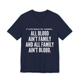 ALL BLOOD UNISEX SHORT SLEEVE T-SHIRT