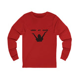 LOOK AT GAWD WHITE UNISEX LONG SLEEVE T-SHIRTS