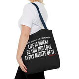 LIFE IS QUICK (CLEAN) TOTE BAG