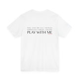 YOU CAN DO ALL THINGS - BLACK UNISEX SHORT SLEEVE T-SHIRT