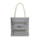 BLACK WOMAN RAINBOW TOTE BAG