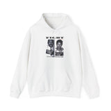 FIGHT - WHITE UNISEX HOODIE