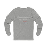 TAKE A DEEP BREATH (CLEAN) UNISEX LONGSLEEVE T-SHIRT
