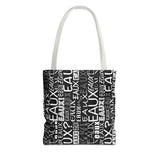 EAUX WHITE TOTE BAG