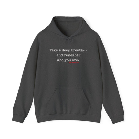 TAKE A DEEP BREATH (CLEAN) UNISEX HOODIE