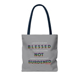 BLACK WOMAN RAINBOW TOTE BAG