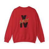 V EAUX IV- BLACK W/ GOLD EAUX UNISEX SWEAT SHIRT