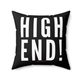 HIGH END WHITE THROW PILLOW