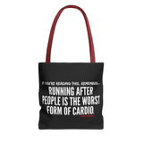 Funny Quote Tote Bag - Perfect for Gym Lovers, Fitness Gifts, Shopping, Casual Use, Inspirational Quotes