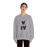 V EAUX IV- BLACK W/ GOLD EAUX UNISEX SWEAT SHIRT