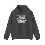 EXPLANATION UNISEX HOODIE