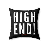HIGH END WHITE THROW PILLOW