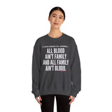 ALL BLOOD UNISEX SWEATSHIRT