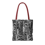 EAUX WHITE TOTE BAG