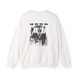MOOD - WHITE UNISEX SWEAT SHIRT