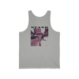 STAND - BLACK UNISEX TANK TOP