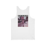 STAND - WHITE UNISEX TANK TOP