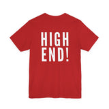 HIGH END WHITE UNISEX SHORT SLEEVE T-SHIRTS