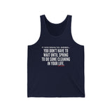 SPRING CLEANING UNISEX TANK TOP