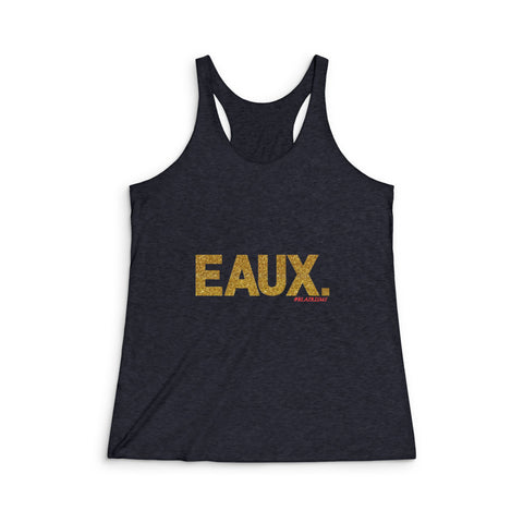 EAUX GOLD RACERBACK TANK TOP