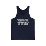 JESUS SAID (CLEAN) UNISEX TANK TOP