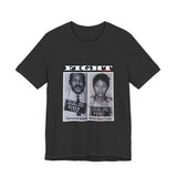 FIGHT - WHITE UNISEX SHORT SLEEVE T-SHIRT
