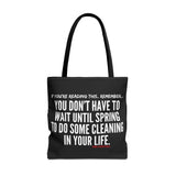 SPRING CLEANING TOTE BAG
