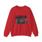 MARCH - BLACK UNISEX SWEAT SHIRT