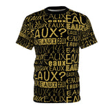 EAUX - GOLD AOP UNISEX T-SHIRT