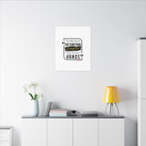 REACH FOR SOMETHING BLACK GOLD CANVAS ART