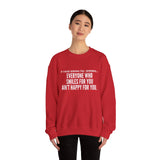 SMILES FOR YOU UNISEX SWEATSHIRT