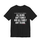 ALL BLOOD UNISEX SHORT SLEEVE T-SHIRT