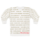BLACK MAGIC - GOLD LETTERS UNISEX SWEATSHIRT