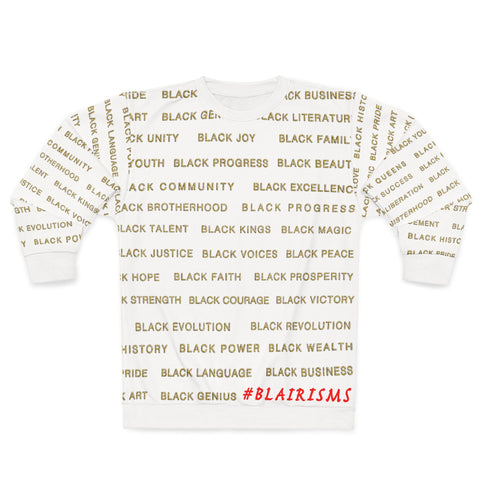 BLACK MAGIC - GOLD LETTERS UNISEX SWEATSHIRT