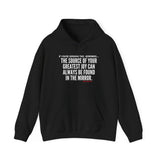 JOY IN THE MIRROR UNISEX HOODIE