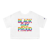 Black. Gay. Proud. Crop Top